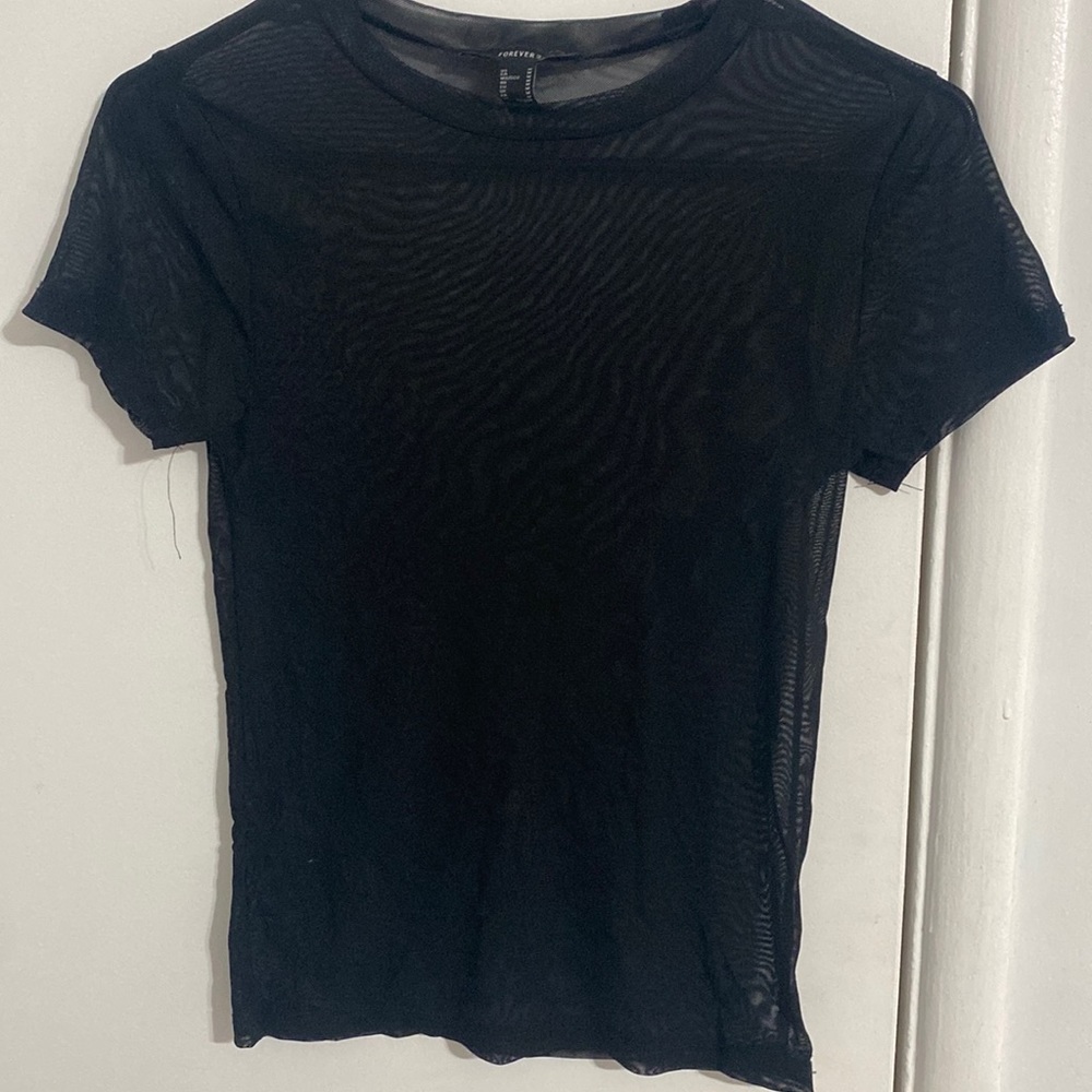 Mesh black top